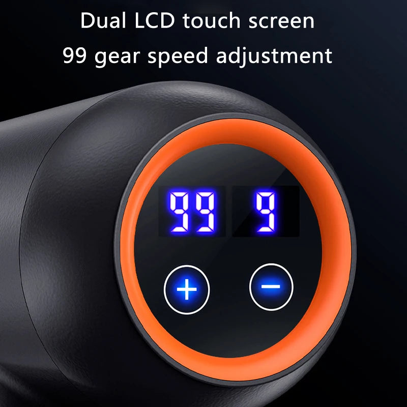 Mini Deep-Tissue Massage Gun – Quiet & Powerful Relief